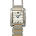 Cartier Tank Francaise SM Combination Watch Diamond PG
