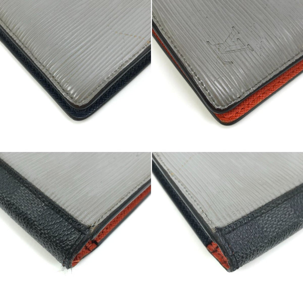 Louis Vuitton Long Wallet Epi Damier Graphite Portefeuille Brother — view 4