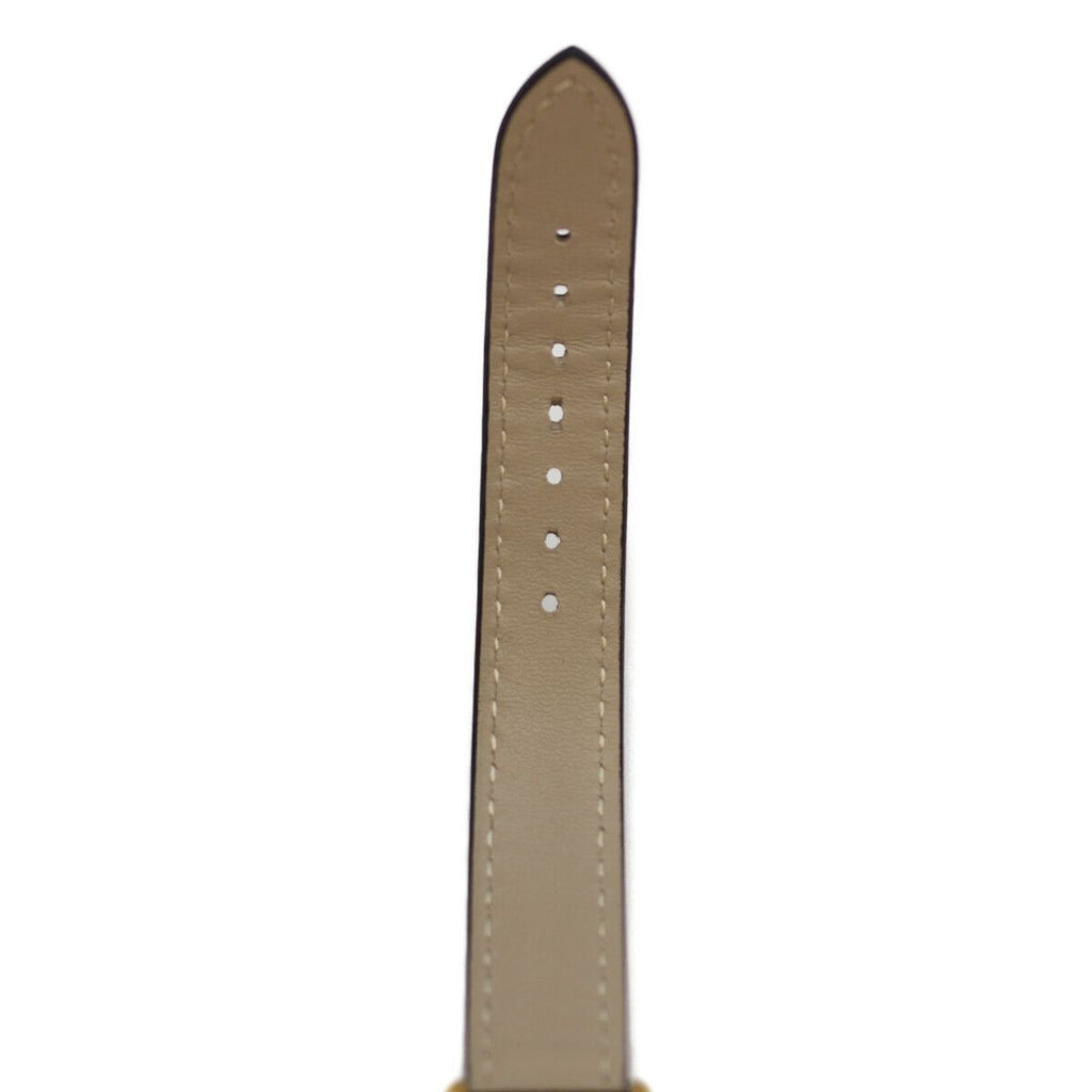 Cartier Watch Vintage Must Tank 76-81 Vermeil SM Roman Ivory Dial Manual Winding Leather — view 6