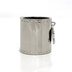 Hermes Scarf Ring Silver Saddle — view 6