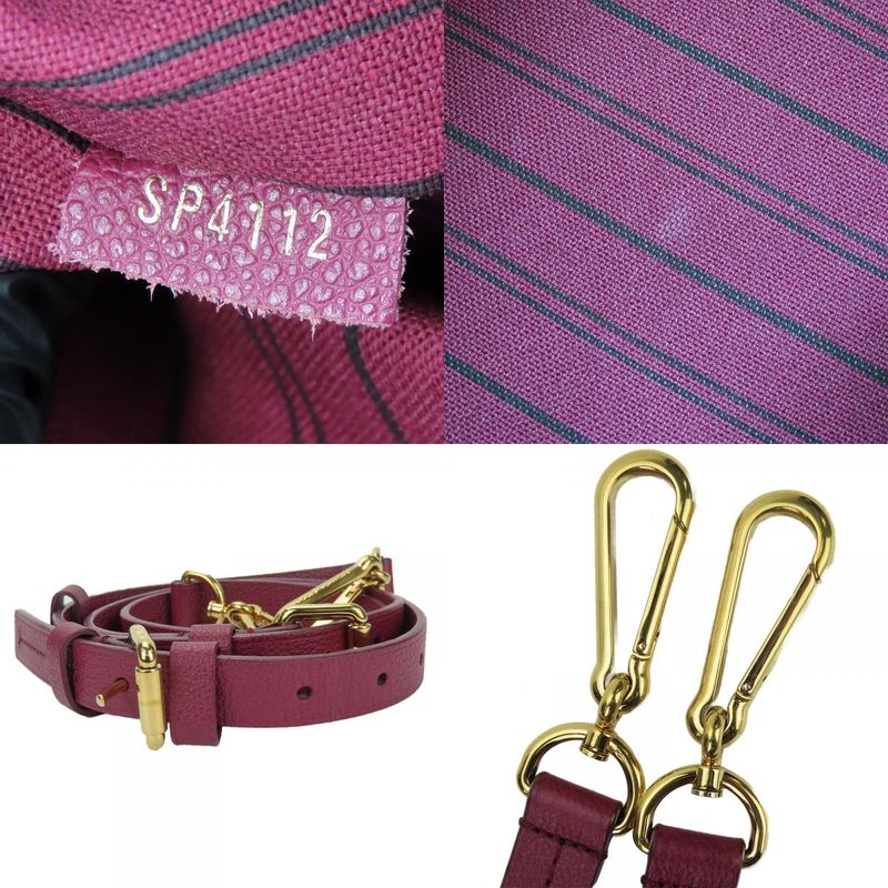 Louis Vuitton Speedy Bandouliere 25 Monogram Empreinte Purple Aurore 2-Way — view 8