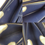 Louis Vuitton Long Wallet Zippy Epi Leather Black Red White — view 6