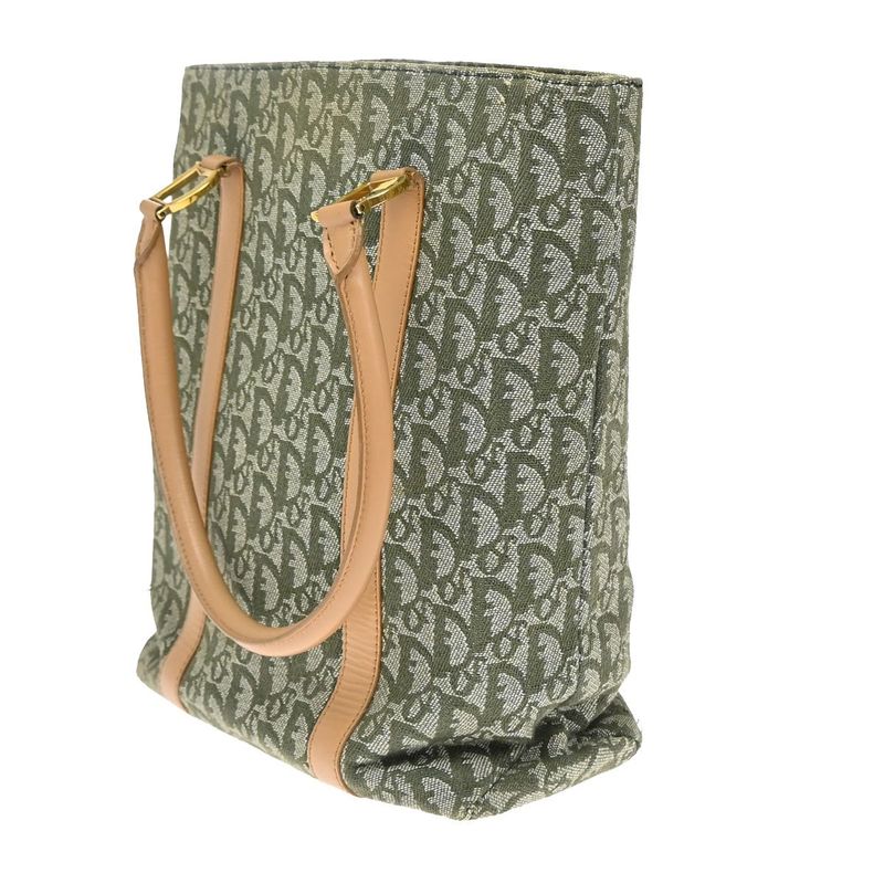 Christian Dior Shoulder Tote Leather Canvas 85 Kb001 — view 4