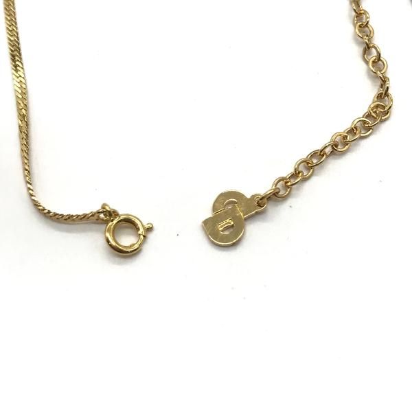 Dior Stone Necklace Gold — view 4