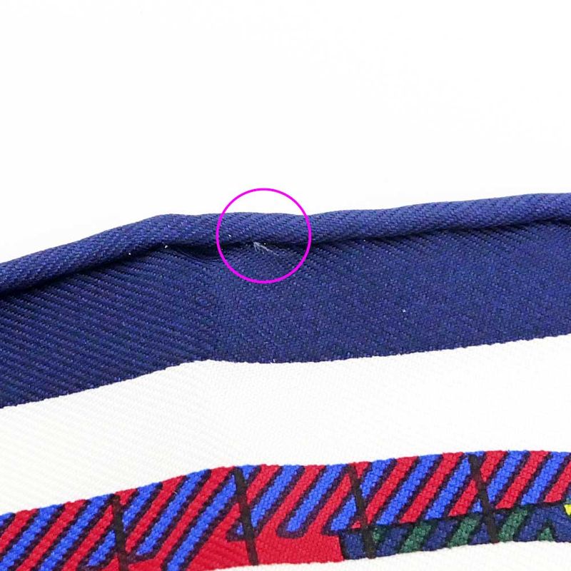 Hermes Petit Carre 40 Scarf Brides De GALA Silk Multicolor Accessory — view 9
