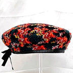 Gucci Beret Green Red Black GG Marmont — view 4