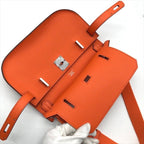 Hermes Items Jypsiere Mini Evercolor Orange Phardware Shoulder Bag — view 8