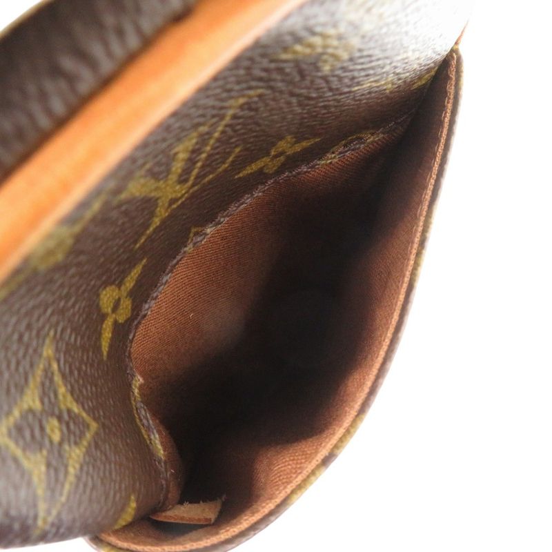 Louis Vuitton Pochette Gange Monogram Brown Body Bag 0574 — view 9