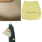 Louis Vuitton Tote Bag Hampstead MM Damier Azur Nubuck White — view 9
