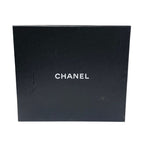 Chanel Boots Short Shoes Fabric Black Coco Mark Lace Up Pearl — view 9