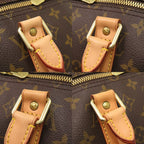 Louis Vuitton Keepall Bandouliere 55 Monogram Boston Bag 1053 — view 9