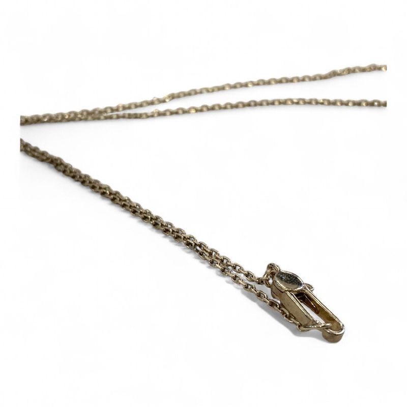 Gucci Cross Circle Plated Double Necklace Silver 925 — view 5