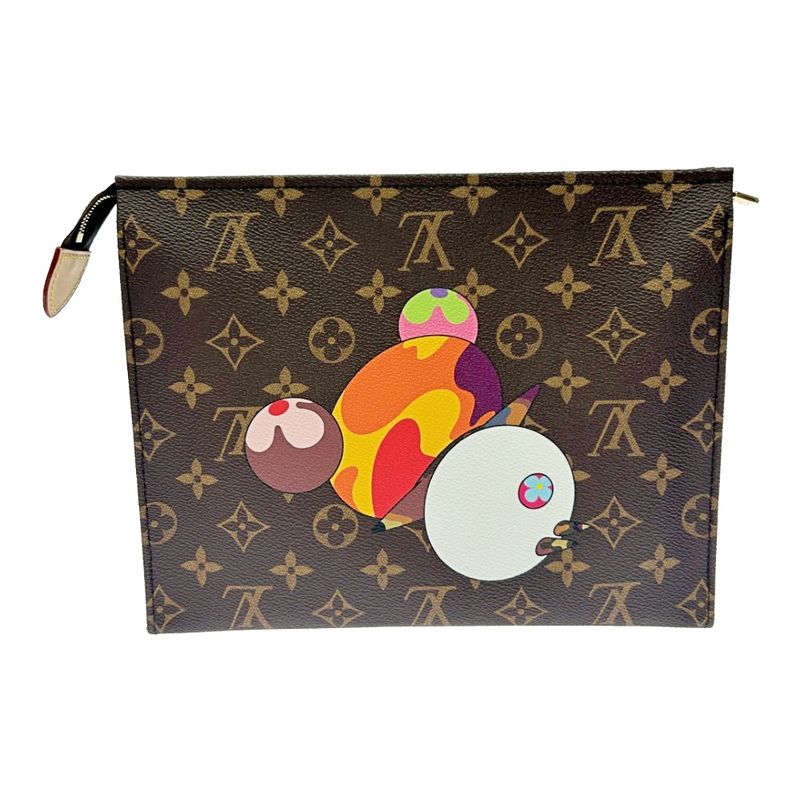 Louis Vuitton Monogram Trio Poche Toilette Takashi Murakami — view 3