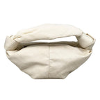 Bottega Veneta Handbag Double Knot Ivory White Silver Hardware — view 2