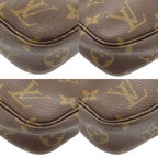 Louis Vuitton Pochette Accessoire Monogram Brown Accessory Pouch 1258 — view 4