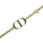 Dior B1310 Ptcrs d301 Petit CD Bracelet Accessory Logo Signature Resin Pearl — view 4
