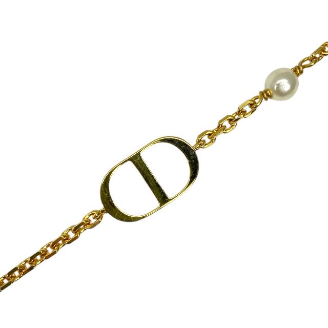 Dior B1310 Ptcrs d301 Petit CD Bracelet Accessory Logo Signature Resin Pearl — view 4