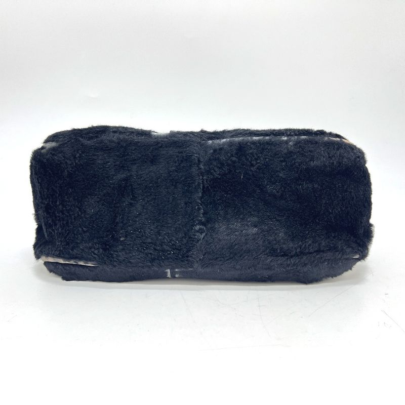 Fendi Handbag Mamma Bucket Fur Black — view 3