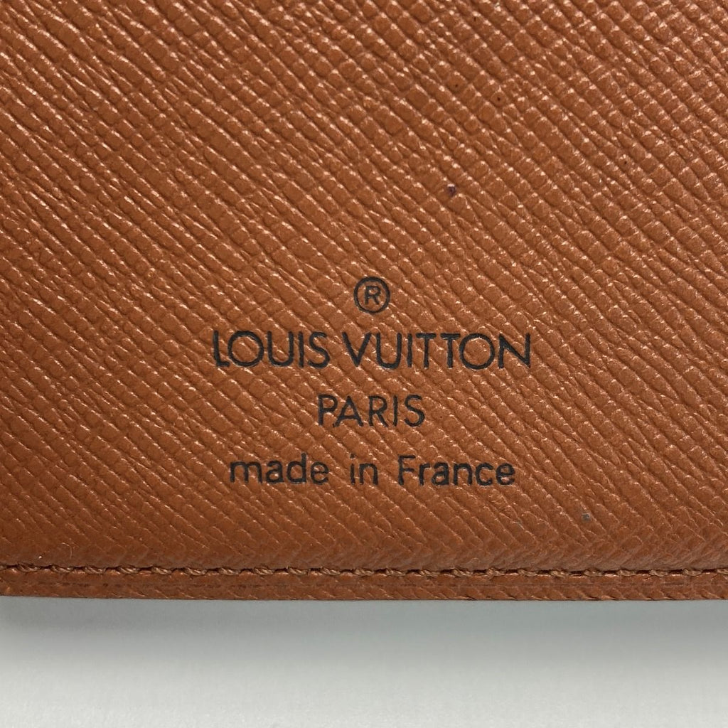 Louis Vuitton Monogram Porte Monnaie Viet Viennois Clasp Bifold Wallet — view 5