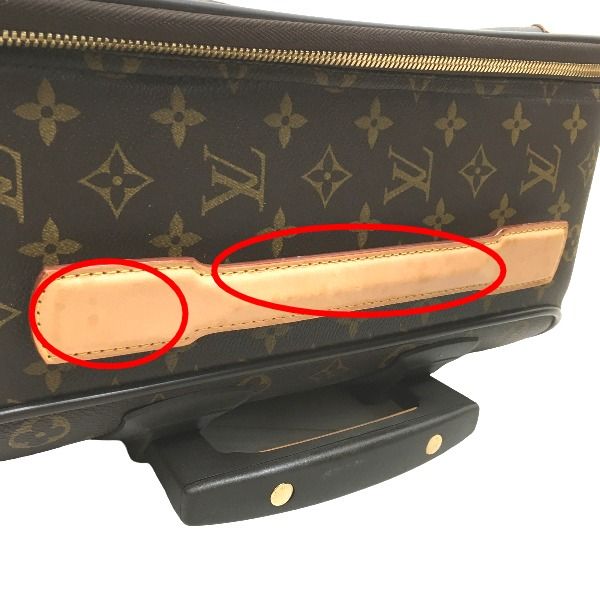 Louis Vuitton Monogram Travel Bag with Wheels Pegase 55 Carry — view 7