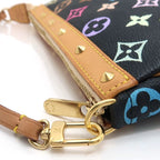 Louis Vuitton Pochette Accessory Monogram Multicolor With Long — view 6