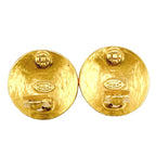Chanel Vintage Large Earrings Coco Mark — view 6