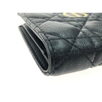 Christian Dior Bifold Wallet Caro Dahlia Cannage S5173 Uwhc — view 9