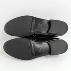 Chanel Loafers 25 C Black Coco Mark 37 Patent Leather Enamel — view 6