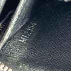 Louis Vuitton Damier Graphite Zippy Coin Purse Case Black — view 7
