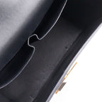Hermes Cinetic 2-Way Leather Black a Shoulder Bag — view 6