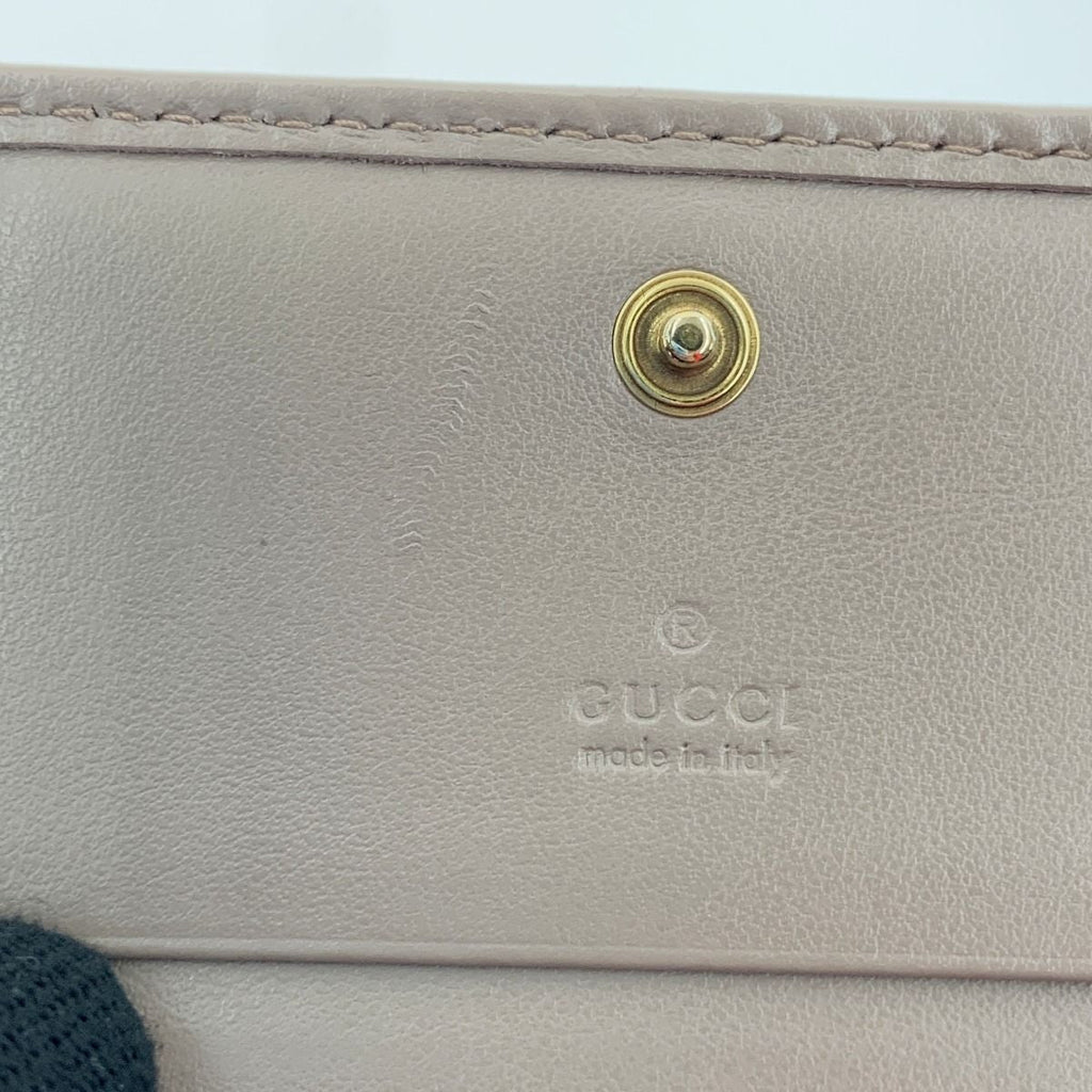 Gucci GG Marmont Coin & Billfold Card Case Bifold Short Wallet Light — view 6