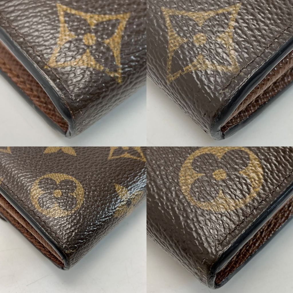 Louis Vuitton Monogram Portefeuille Sarah Bifold Wallet Leather — view 5