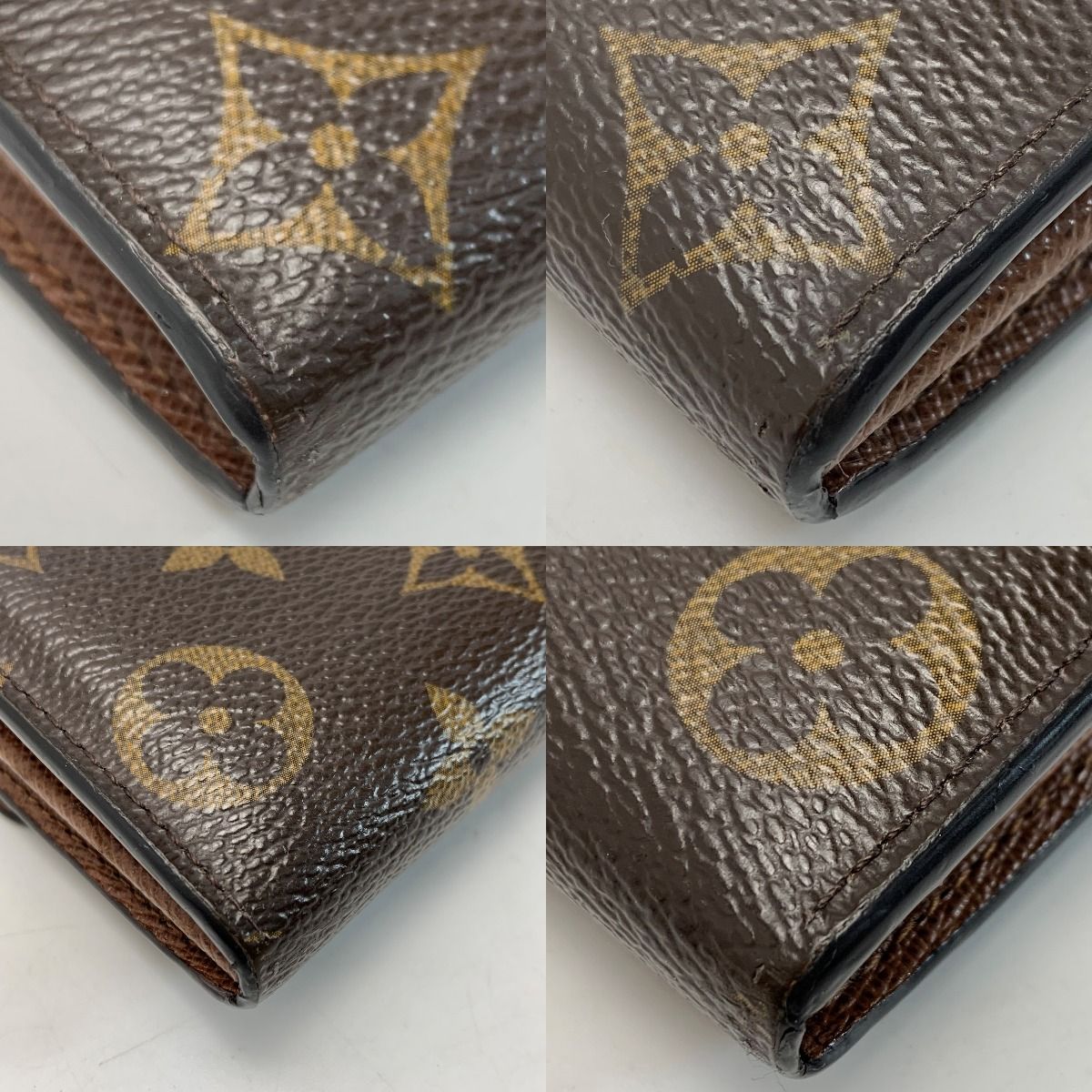 Louis Vuitton Monogram Portefeuille Sarah Bifold Wallet Leather — view 5