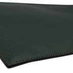 Gucci Hysteria Clutch Bag Second Document Handbag Leather Green — view 7