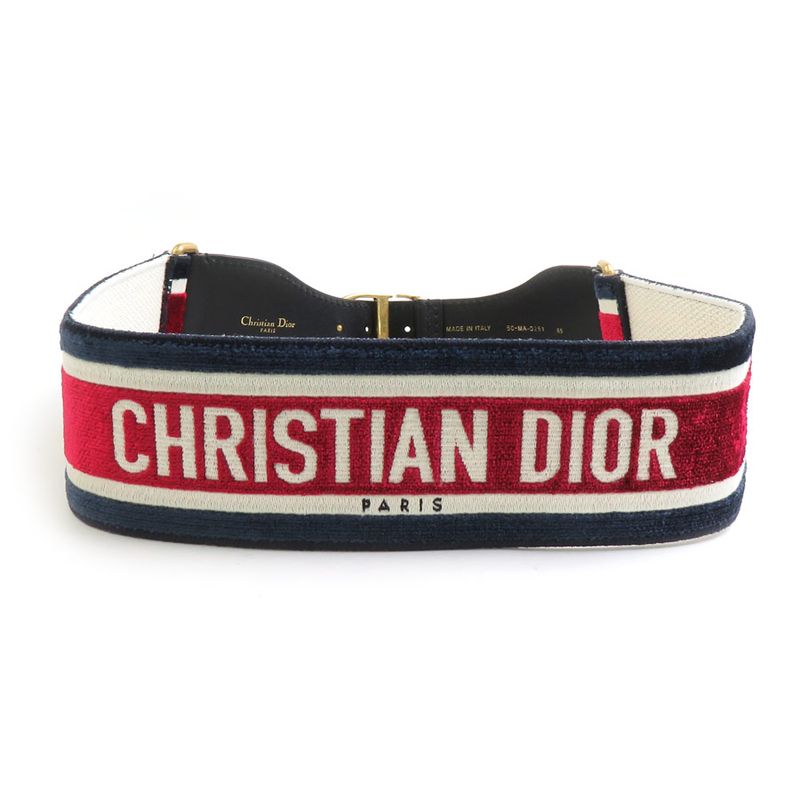 Christian Dior Navy Belt — view 4