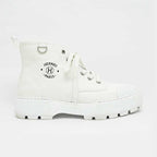Hermes Short Boots Itinerelle Size 38 White String Apparel — view 4
