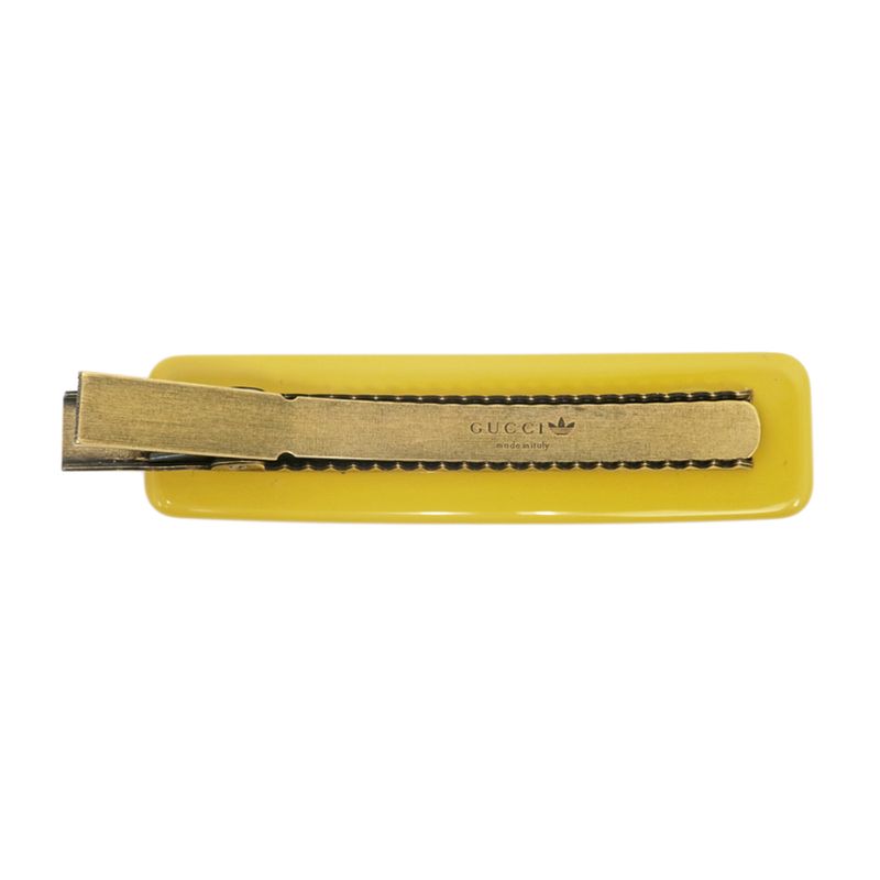 Gucci Adidas Collaboration Hair Clip Yellow Gold Color Star — view 2