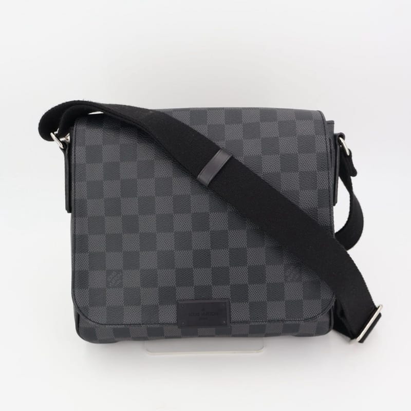 Louis Vuitton Damier Graphite District PM Shoulder Bag Messenger — view 2