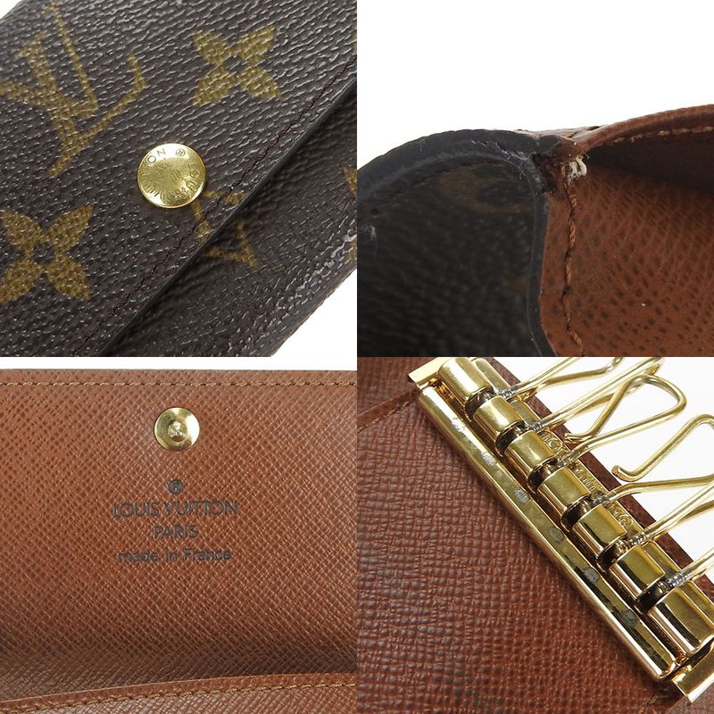 Louis Vuitton Key Case Multicles 6 Brown — view 8