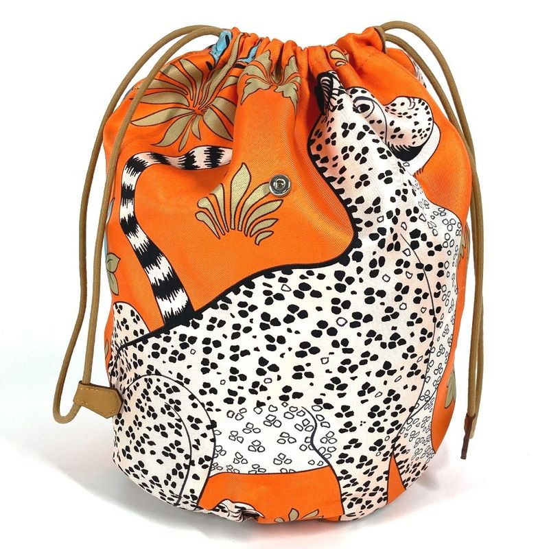 Hermes Pouch Musardine Pochon Silk Orange — view 2