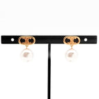 Celine Earrings Earring Gold Triomphe — view 7