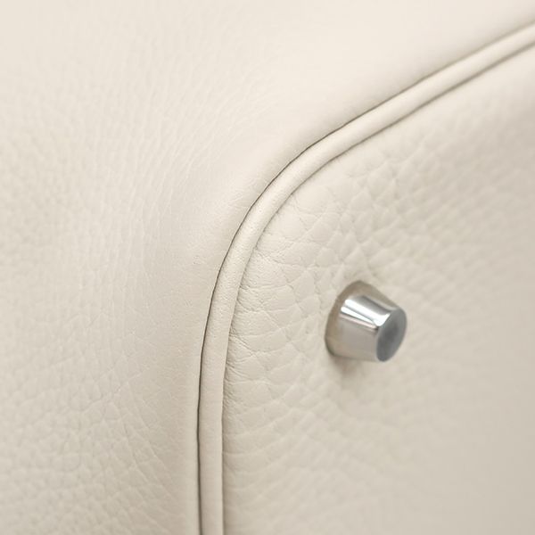 Hermes Handbag Picotin Lock MM Taurillon Clemence Cles Silver Hardware Off — view 5