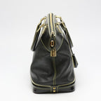 Louis Vuitton Suhali Lock It PM Handbag Noir Black — view 3