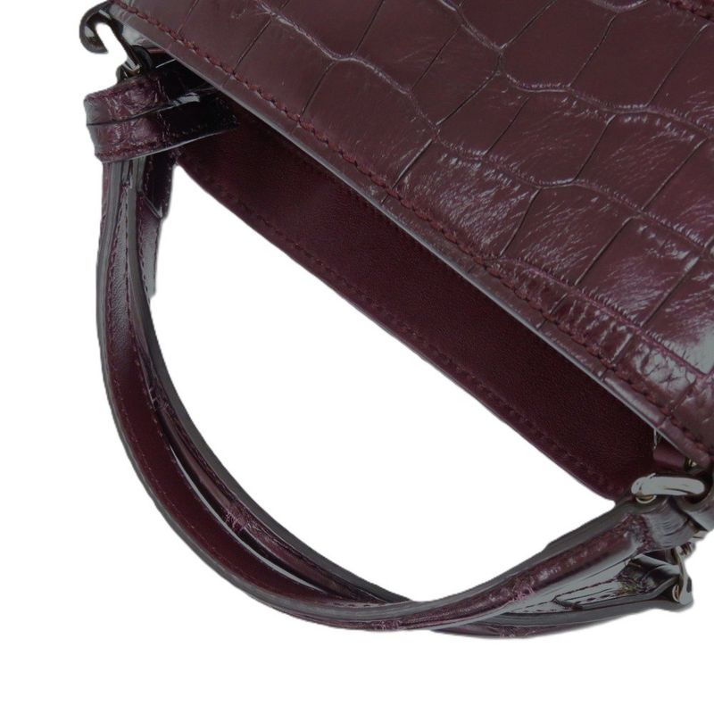 Gucci Soho 2-Way Leather Purple 0696 Tote Bag — view 5