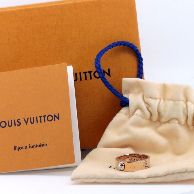 Louis Vuitton Nanogram S Ring Size 9.5 — view 6