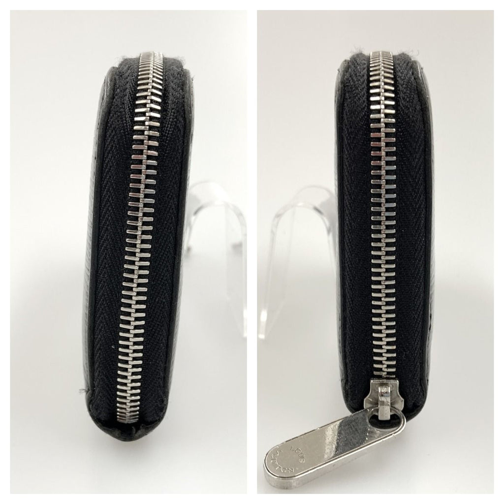 Louis Vuitton Epi Zippy Wallet Round Zipper Long Black — view 5