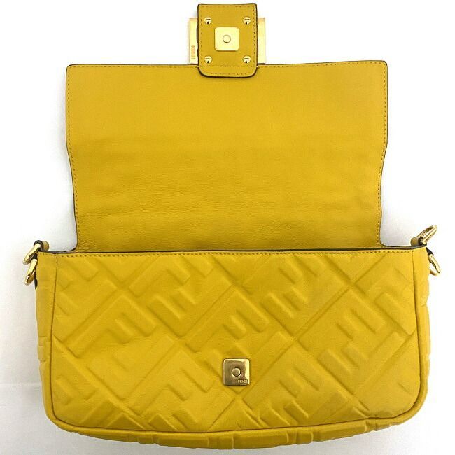 Fendi 2-Way Mamma Bucket Bag Yellow 8 Br600 — view 8