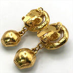 Chanel Visual Earrings Gold — view 2
