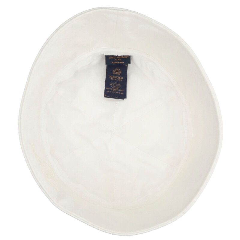 Louis Vuitton 24 SS M7498 L 2-Way Logo Embroidered Sailor Bucket Hat — view 3