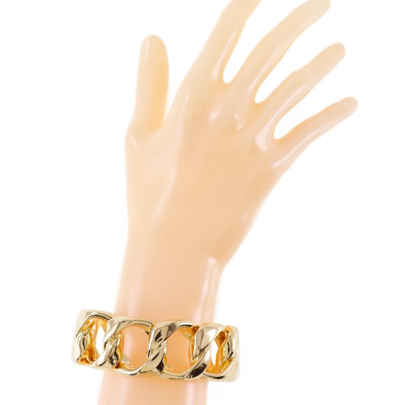 Chanel Gold Plated 28 67.3 g Bangle — view 3